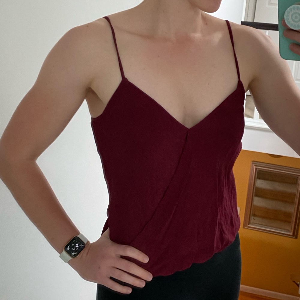 Alythea Burgundy Tank